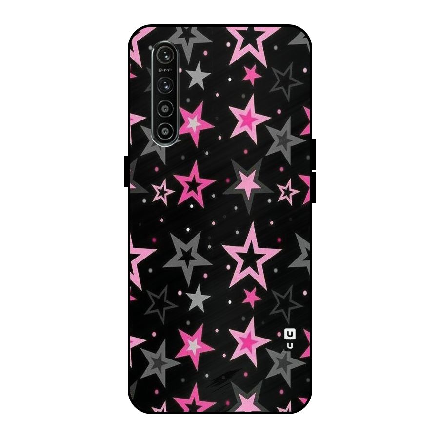 Star Outline Metal Back Case for Realme XT