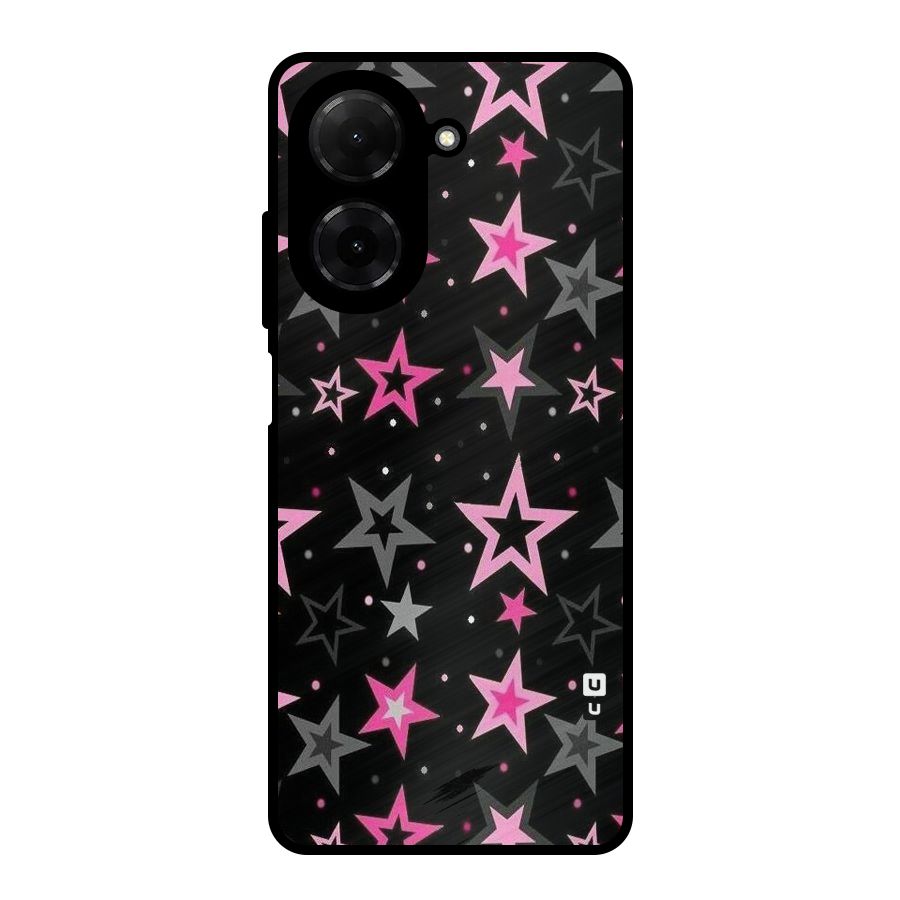 Star Outline Metal Back Case for Redmi A5 4G