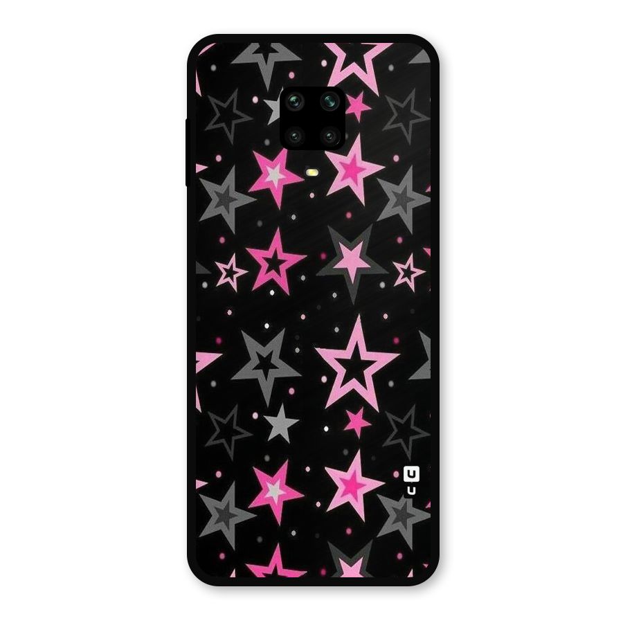 Star Outline Metal Back Case for Redmi Note 10 Lite