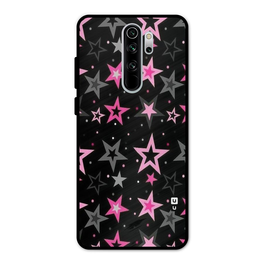 Star Outline Metal Back Case for Redmi Note 8 Pro