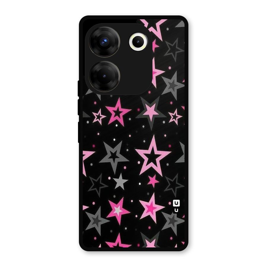Star Outline Metal Back Case for Tecno Camon 20