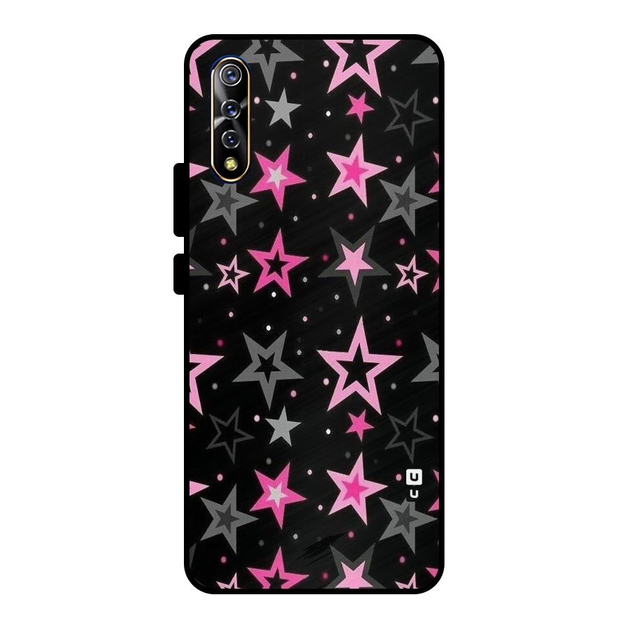 Star Outline Metal Back Case for Vivo S1