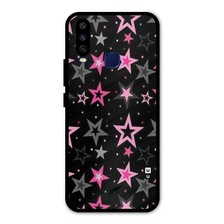 Star Outline Metal Back Case for Vivo U10