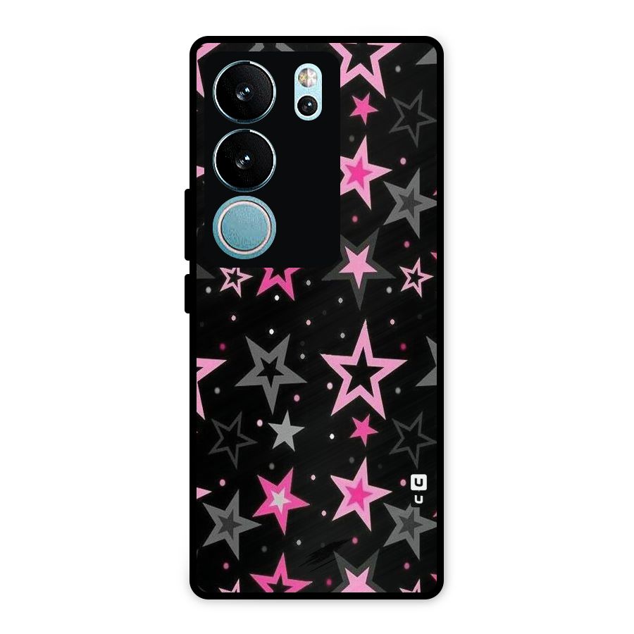 Star Outline Metal Back Case for Vivo V29