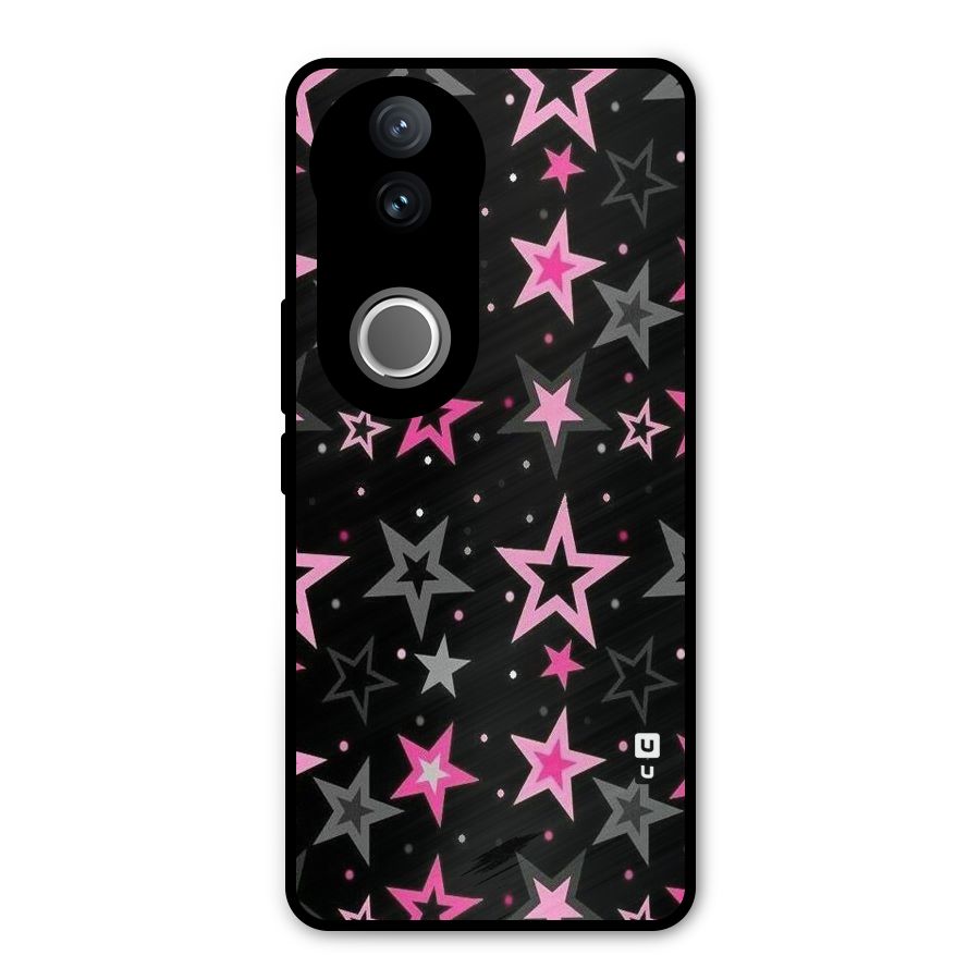 Star Outline Metal Back Case for Vivo V50