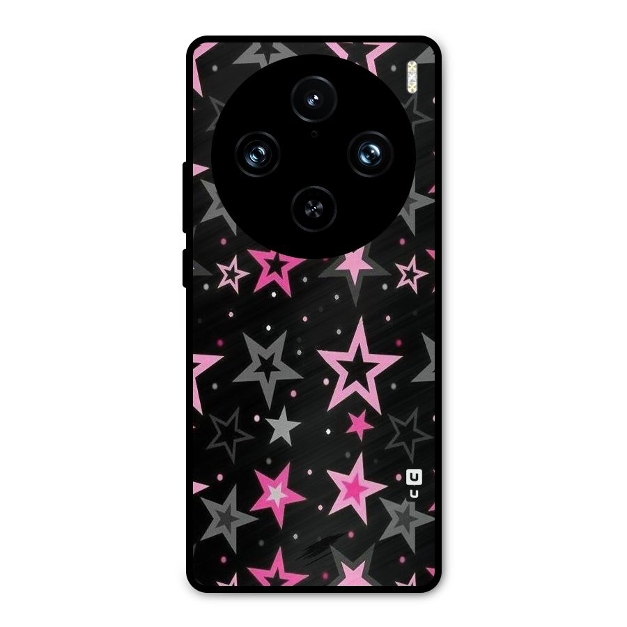 Star Outline Metal Back Case for Vivo X100 Pro