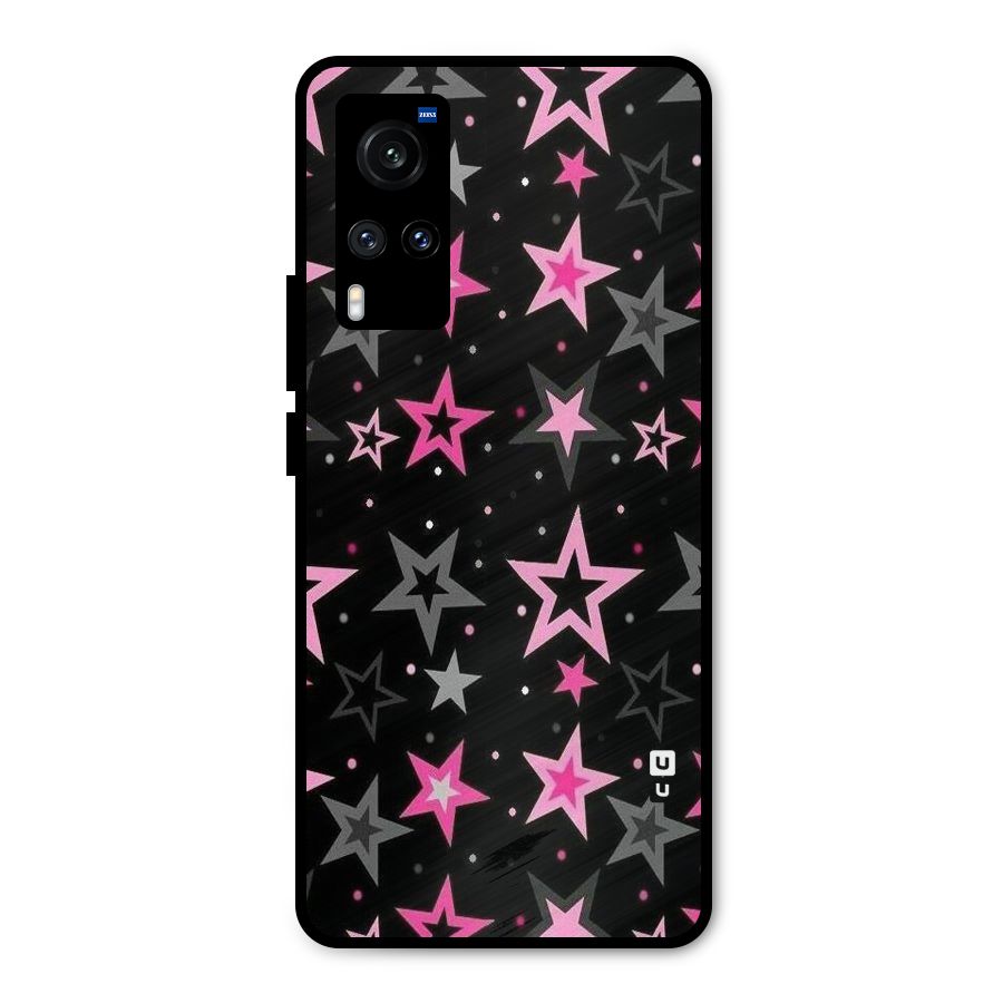Star Outline Metal Back Case for Vivo X60