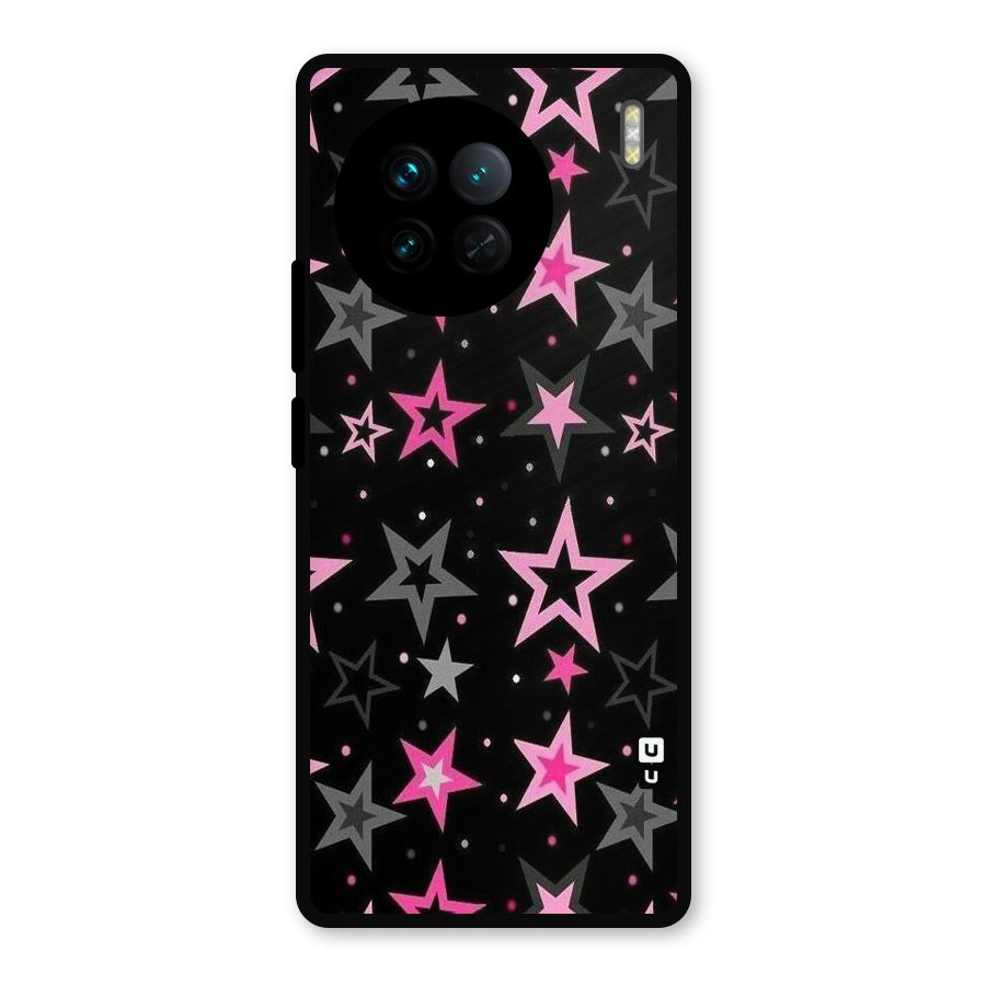 Star Outline Metal Back Case for Vivo X90