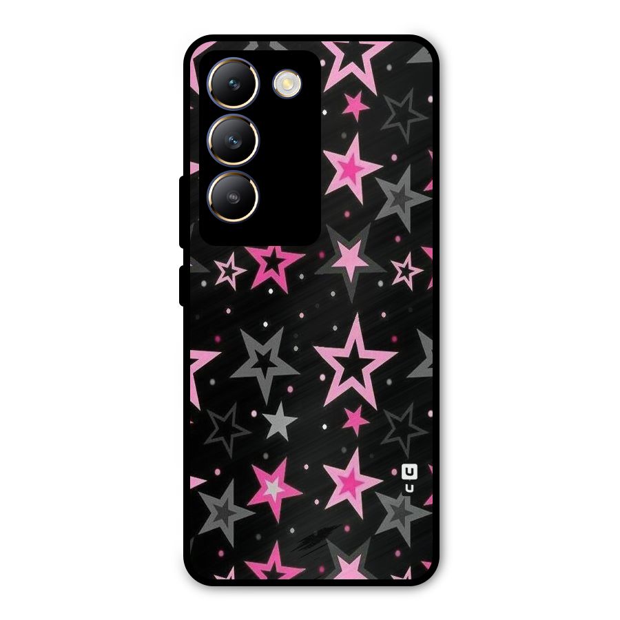Star Outline Metal Back Case for Vivo Y200e