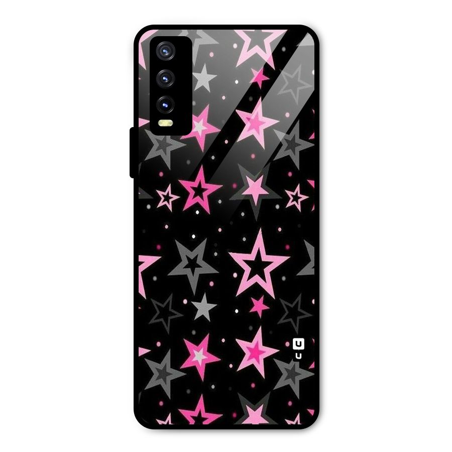 Star Outline Metal Back Case for Vivo Y20g