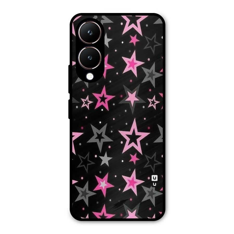 Star Outline Metal Back Case for Vivo Y28