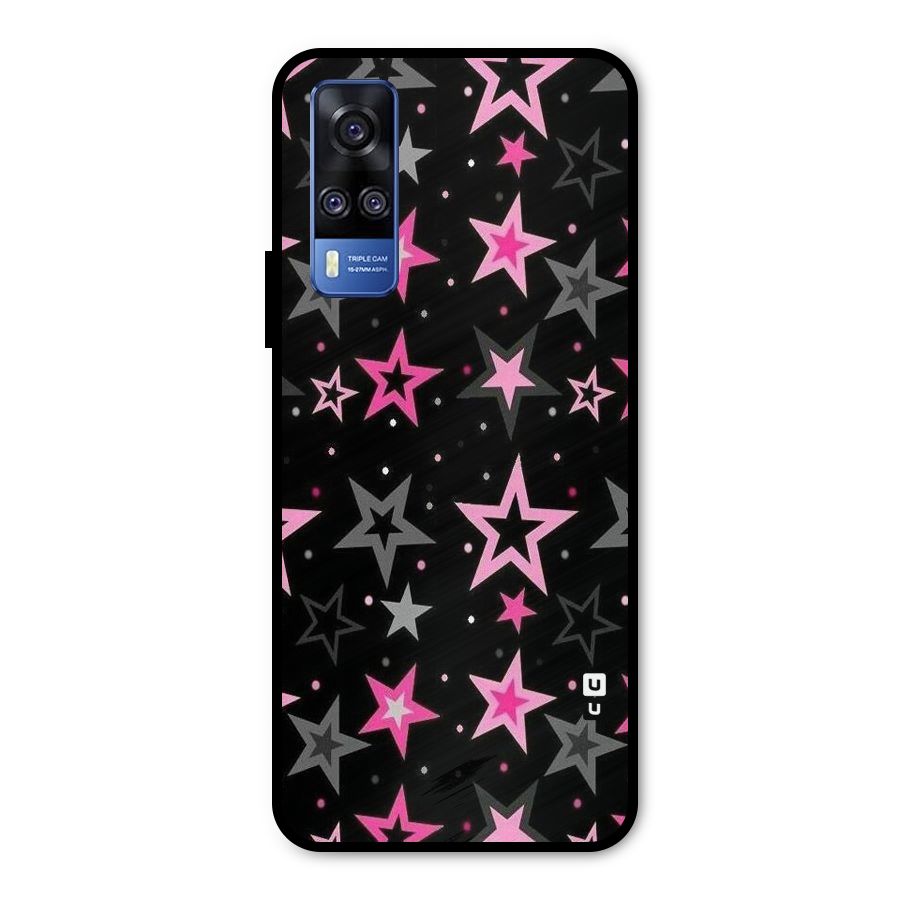 Star Outline Metal Back Case for Vivo Y31