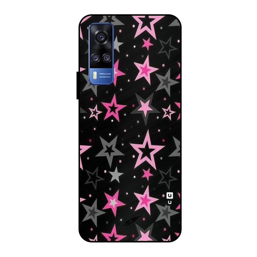 Star Outline Metal Back Case for Vivo Y51
