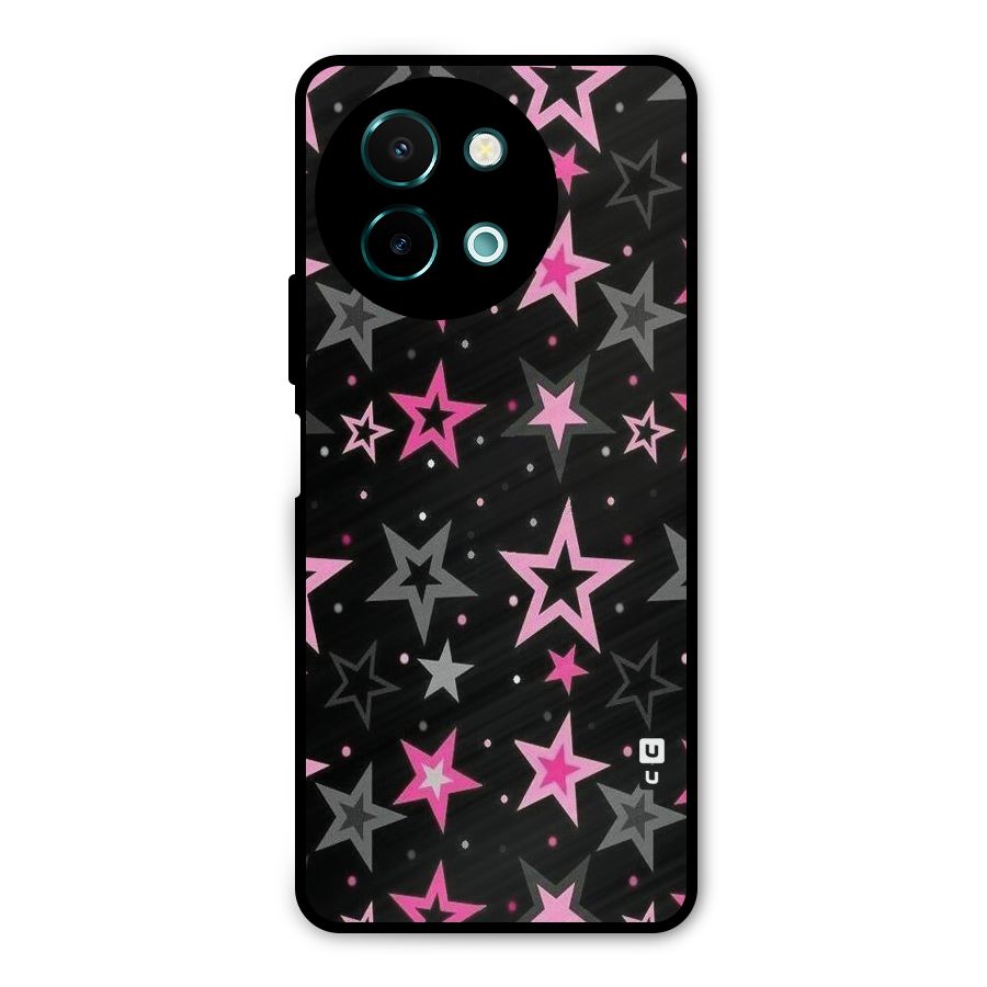 Star Outline Metal Back Case for Vivo Y58
