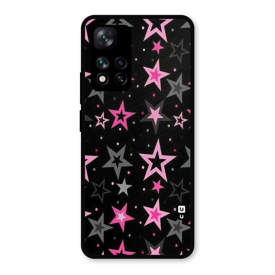 Star Outline Metal Back Case for Xiaomi 11i Hypercharge 5G