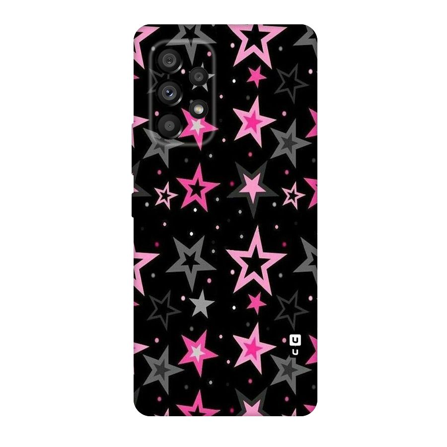 Star Outline Original Polycarbonate Back Case for Galaxy A53 5G