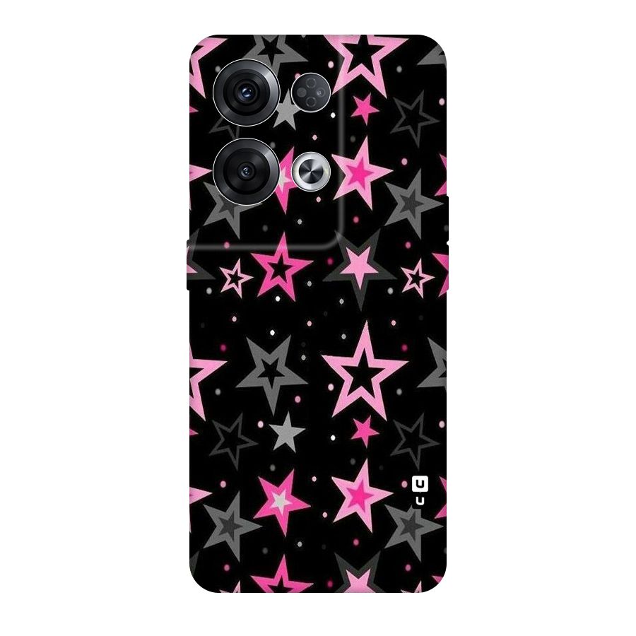 Star Outline Original Polycarbonate Back Case for Oppo Reno8 Pro 5G
