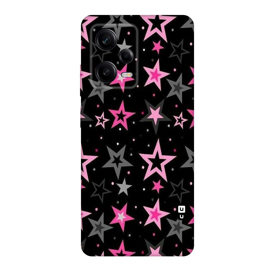 Star Outline Original Polycarbonate Back Case for Redmi Note 12 Pro