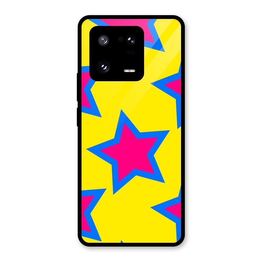 Star Pattern Glass Back Case for Xiaomi 13 Pro