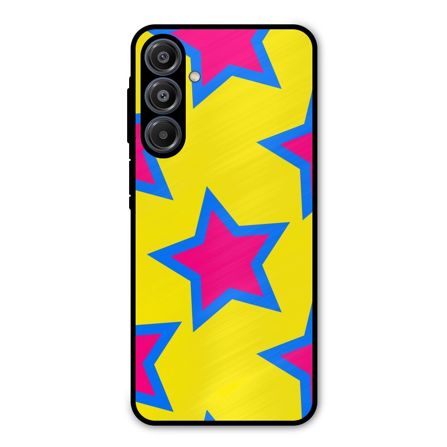 Star Pattern Metal Back Case for Galaxy A16 5G