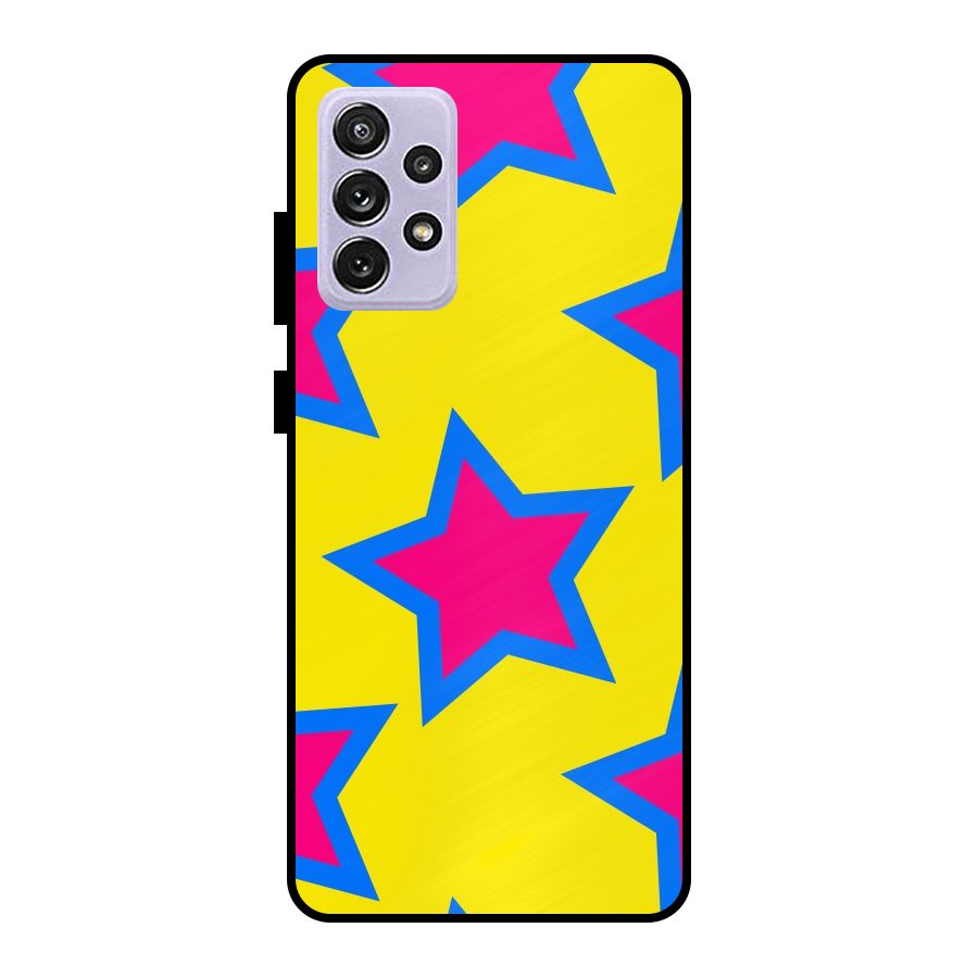 Star Pattern Metal Back Case for Galaxy A72