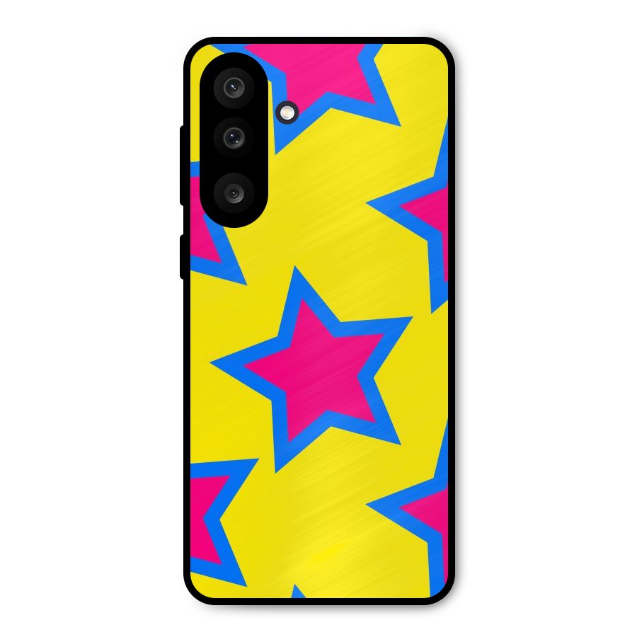 Star Pattern Metal Back Case for Galaxy M56