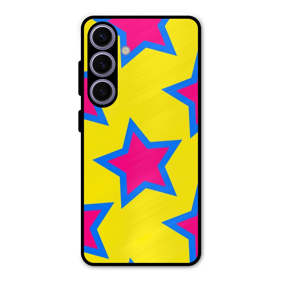 Star Pattern Metal Back Case for Galaxy S24
