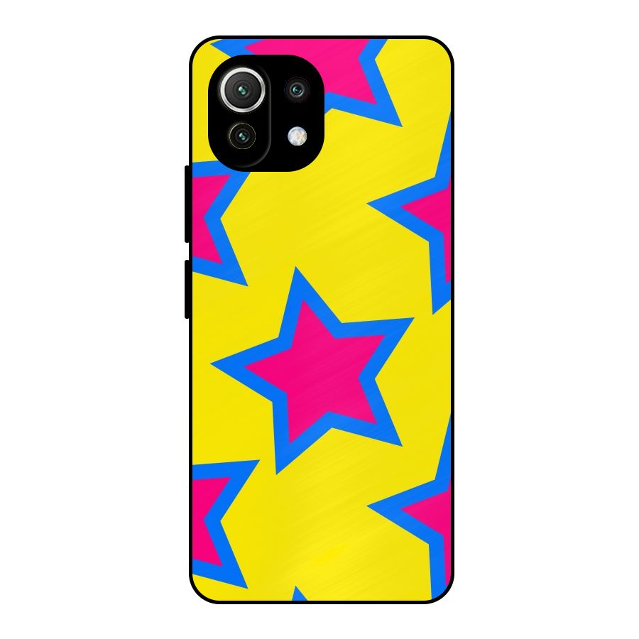Star Pattern Metal Back Case for Mi 11 Lite NE 5G