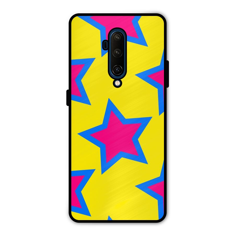 Star Pattern Metal Back Case for OnePlus 7T Pro