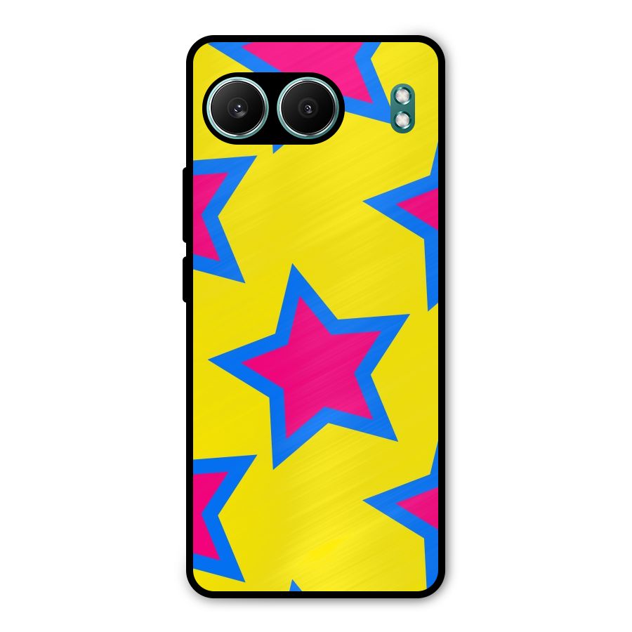 Star Pattern Metal Back Case for OnePlus Nord 4