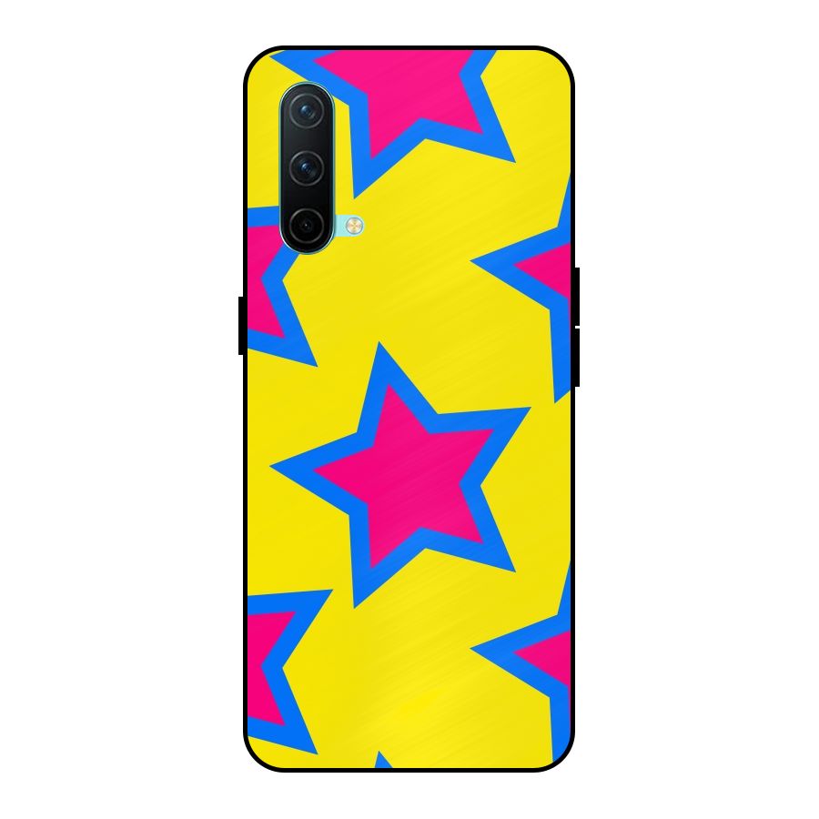 Star Pattern Metal Back Case for OnePlus Nord CE 5G