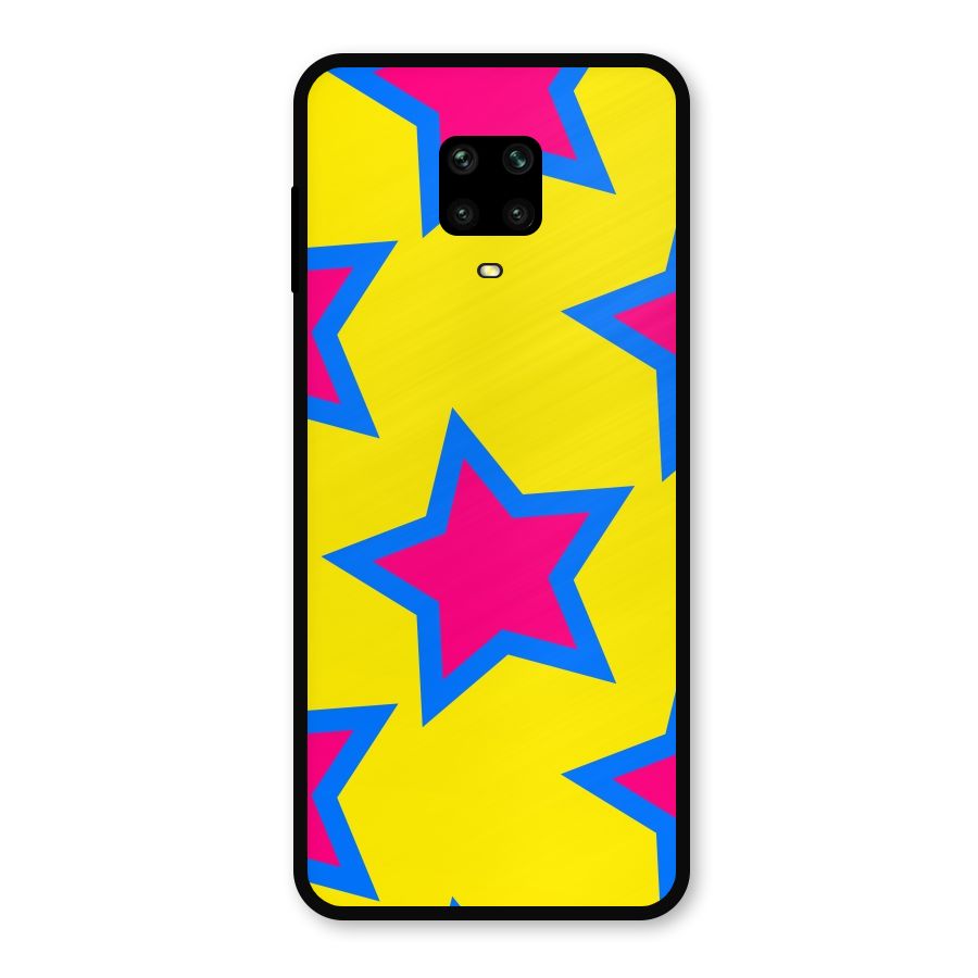 Star Pattern Metal Back Case for Poco M2 Pro