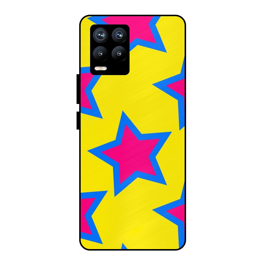 Star Pattern Metal Back Case for Realme 8 Pro
