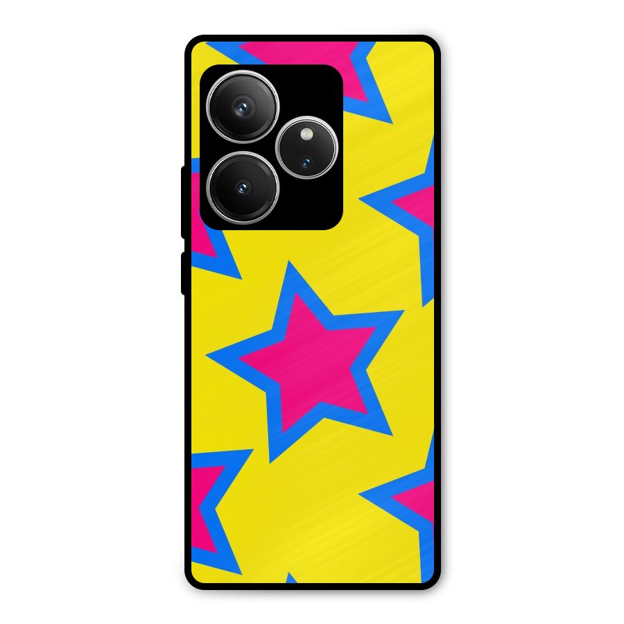 Star Pattern Metal Back Case for Realme GT 6