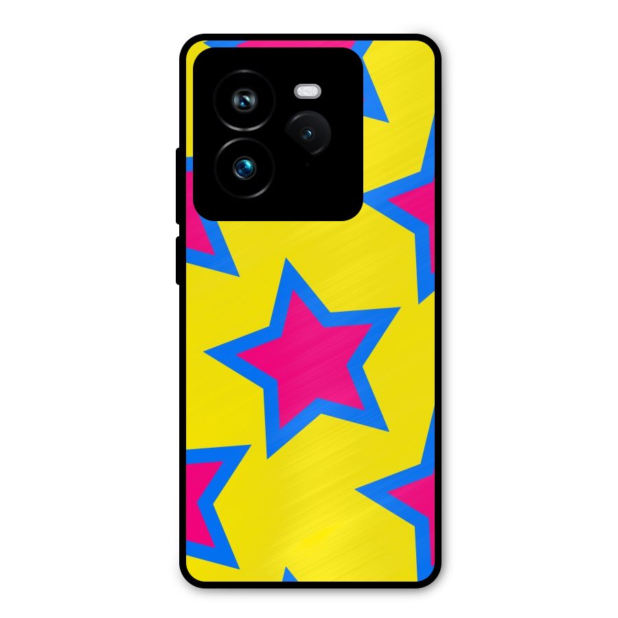 Star Pattern Metal Back Case for Realme GT 7 Pro