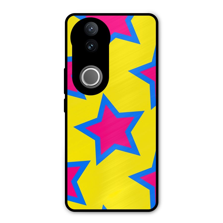 Star Pattern Metal Back Case for Vivo V50e