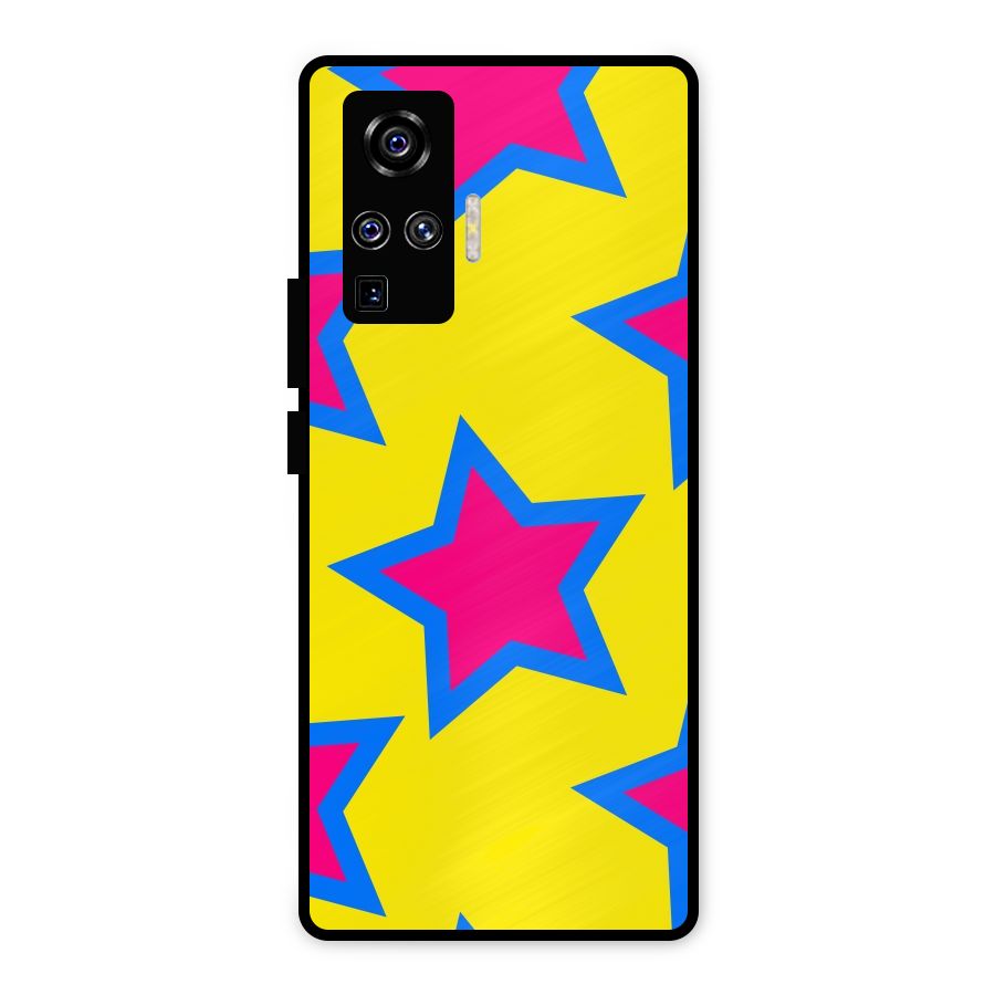 Star Pattern Metal Back Case for Vivo X50 Pro