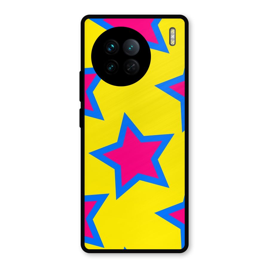 Star Pattern Metal Back Case for Vivo X90