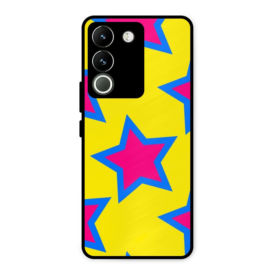 Star Pattern Metal Back Case for Vivo Y200
