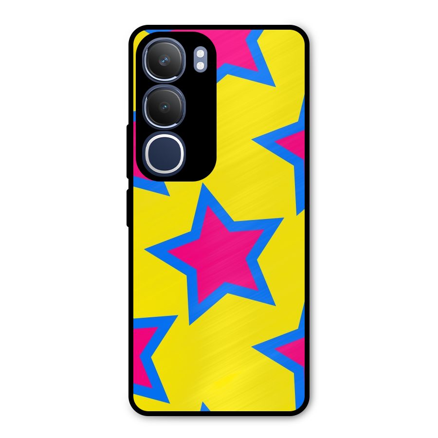 Star Pattern Metal Back Case for Vivo Y29