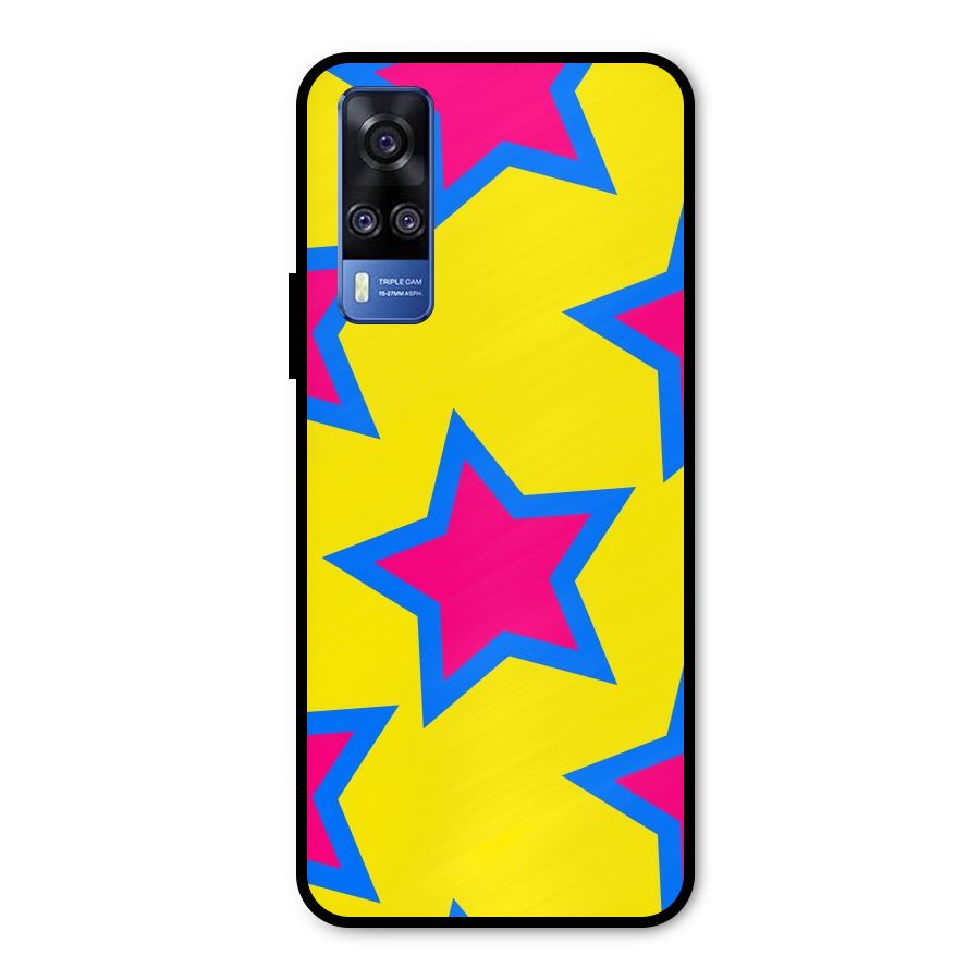 Star Pattern Metal Back Case for Vivo Y31