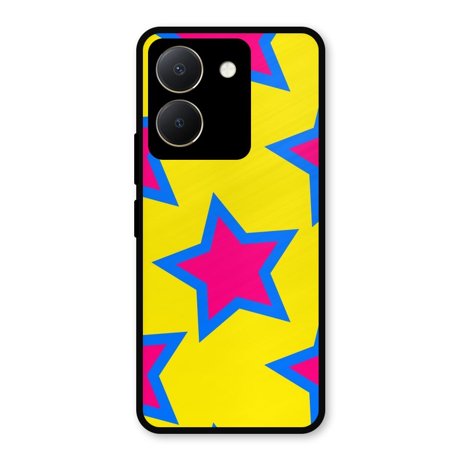 Star Pattern Metal Back Case for Vivo Y36