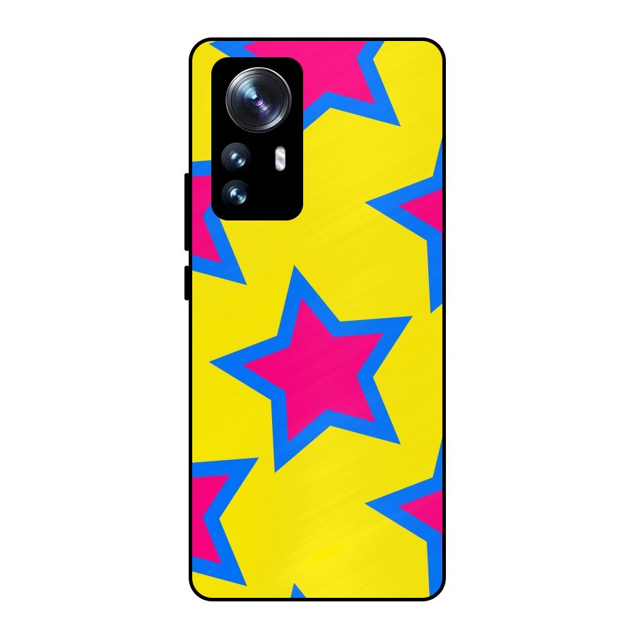Star Pattern Metal Back Case for Xiaomi 12 Pro