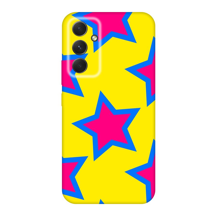 Star Pattern Original Polycarbonate Back Case for Galaxy A54