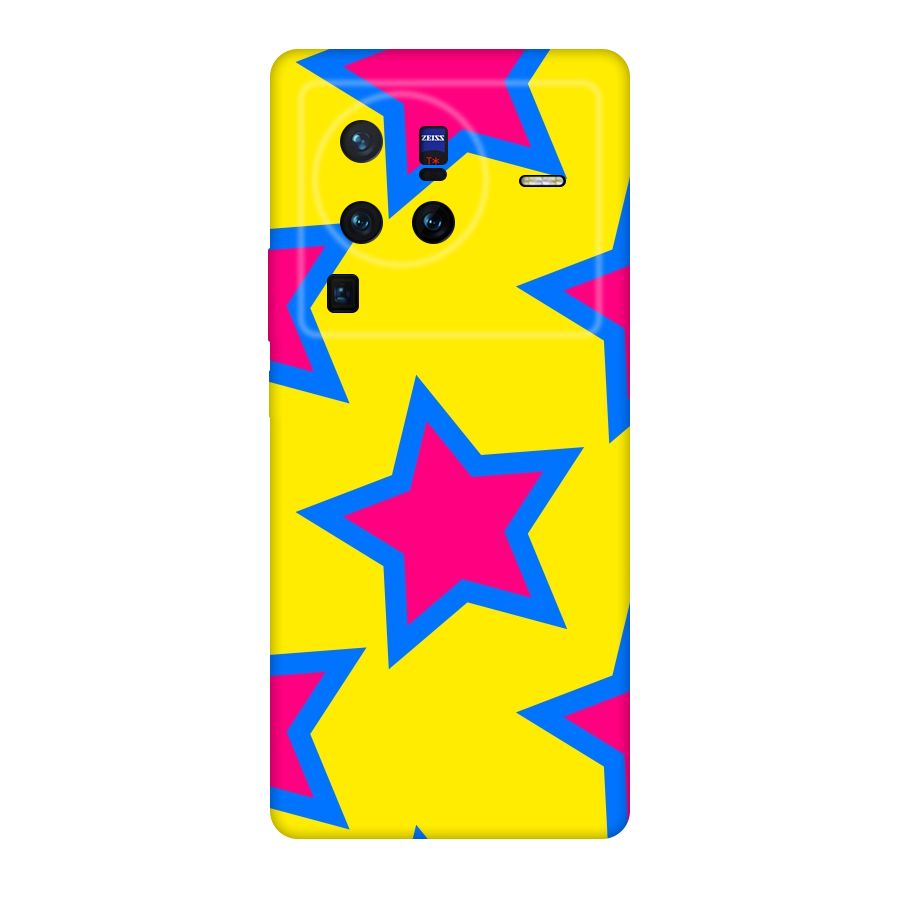 Star Pattern Original Polycarbonate Back Case for Vivo X80