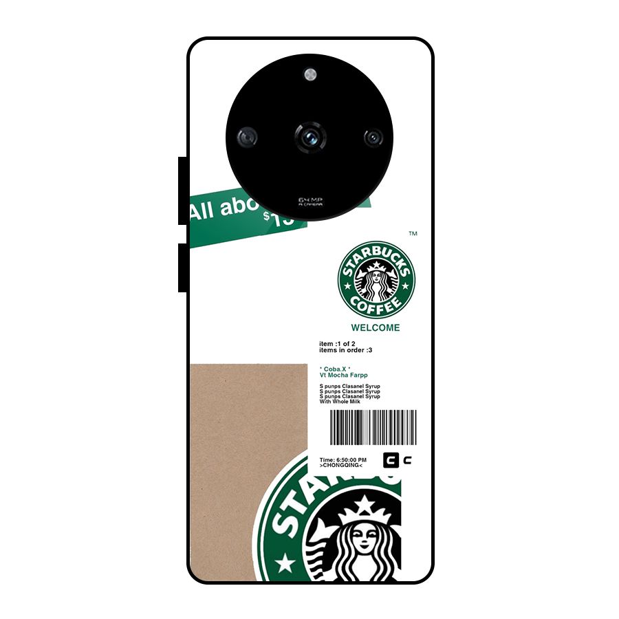 Starbucks Coffee Mocha Glass Back Case for Realme Narzo 60 5G