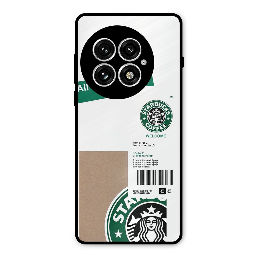 Starbucks Coffee Mocha Metal Back Case for OnePlus 13