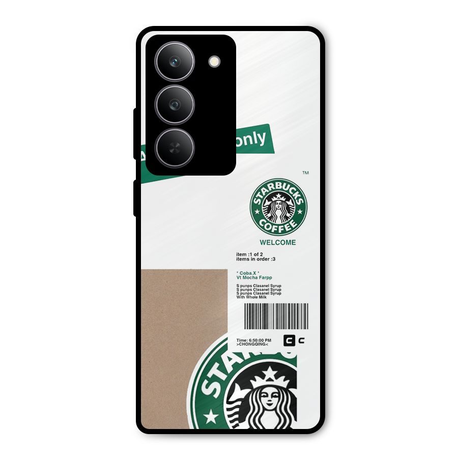 Starbucks Coffee Mocha Metal Back Case for Realme P3x
