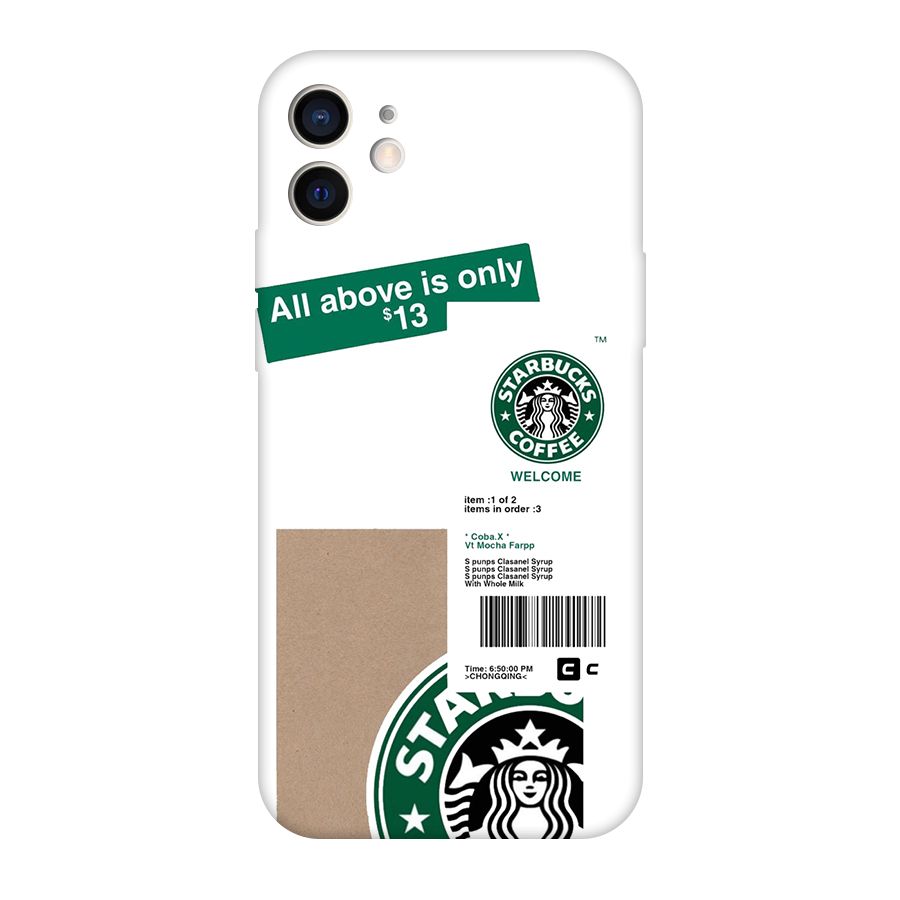 Starbucks Coffee Mocha Original Polycarbonate Back Case for iPhone 12
