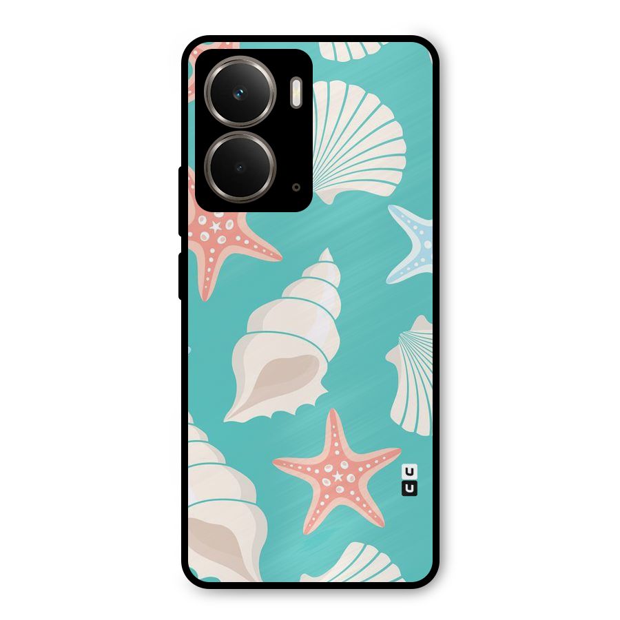 Starfish Sea Shell Metal Back Case for Realme P3